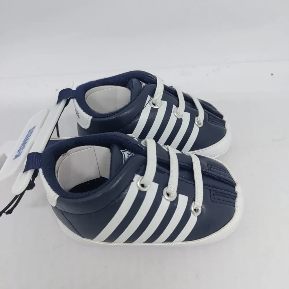 K-SWISS Baby Booties Sneakers Navy Blue Size Size 2(3-6M)